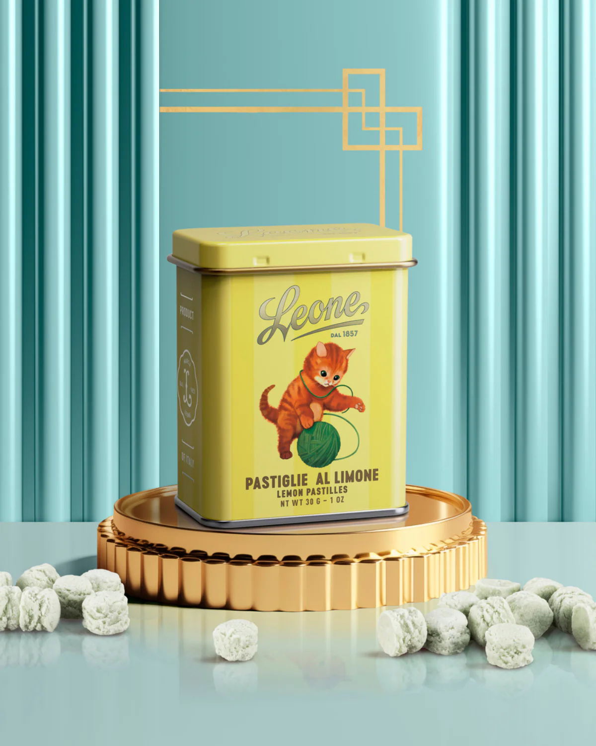 Lattina 30g "Teneri cuccioli" Pastiglie Limone
