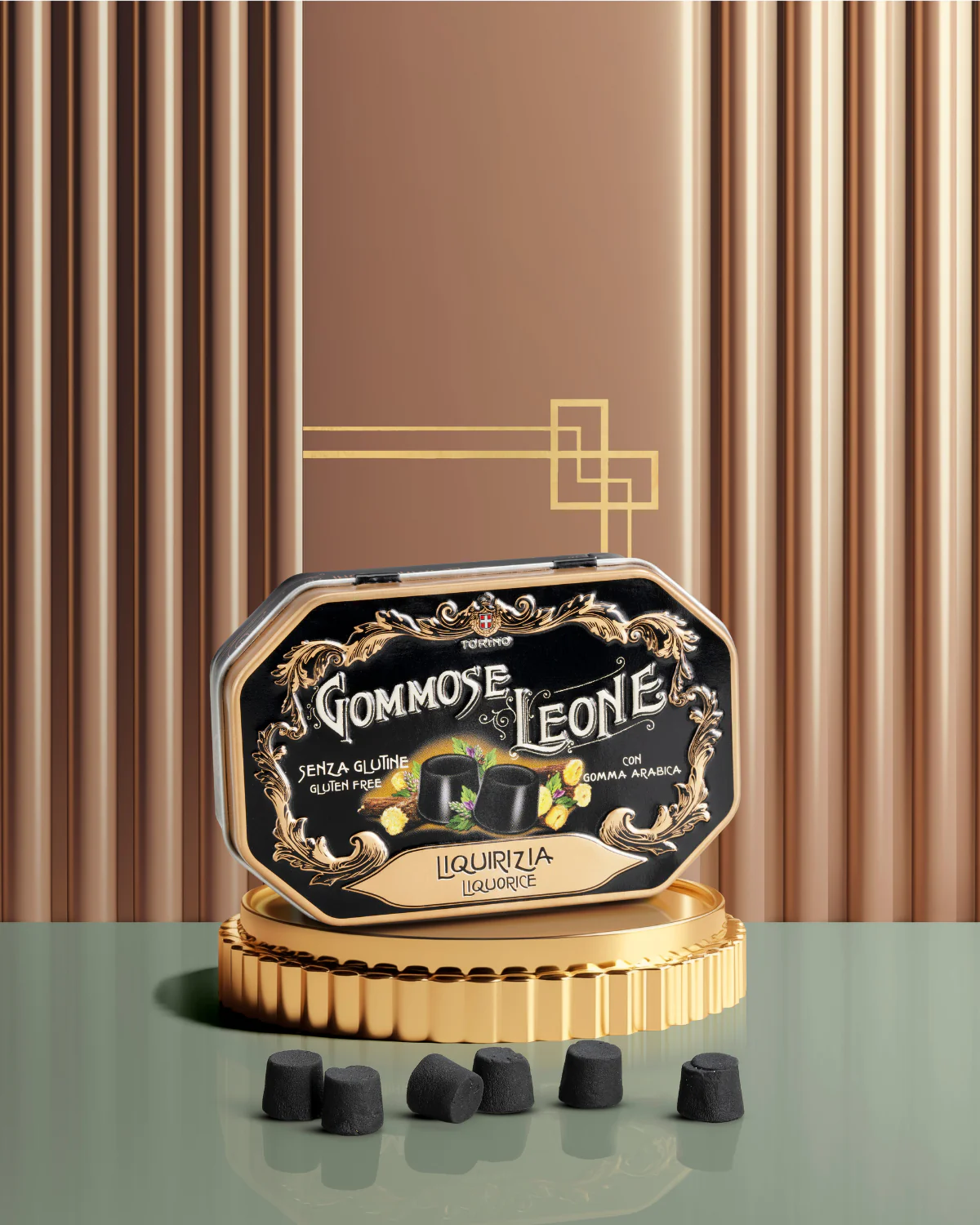 Lattina Gommose alla Liquirizia