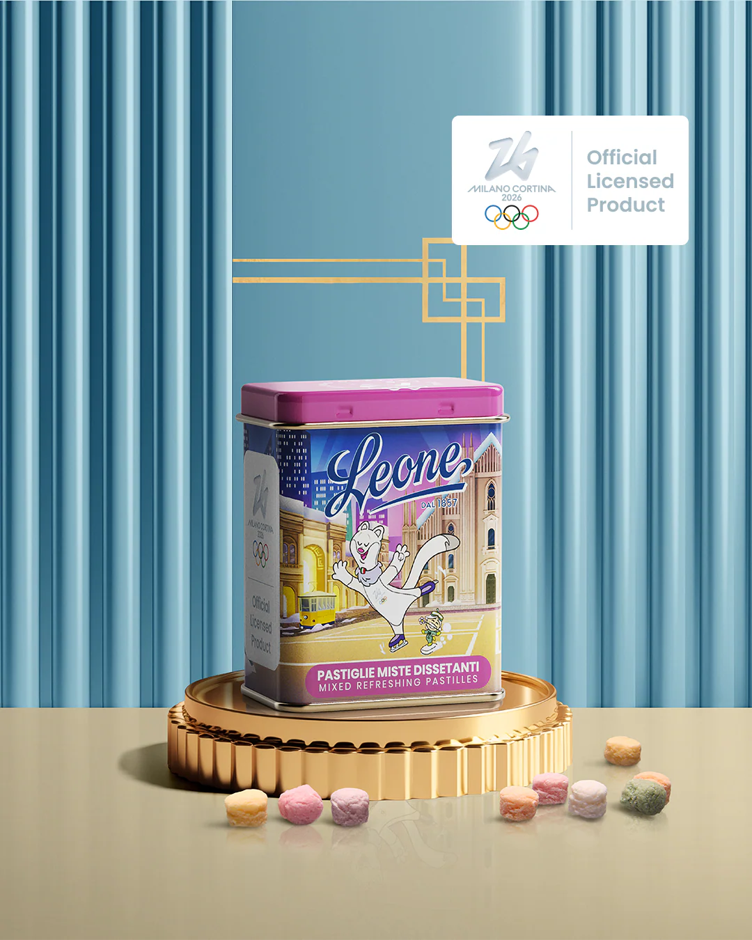 Lattina Pastiglie - Collezione Milano Cortina 2026 - Pattinaggio di figura (Olimpiadi)