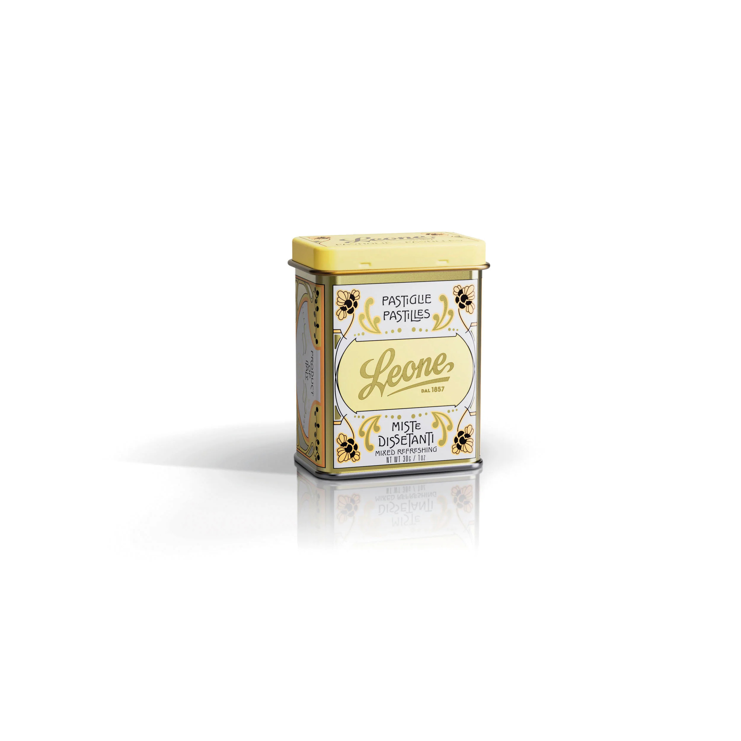Mini espositore 12 lattine Pastiglie Miste dissetanti classiche 30g
