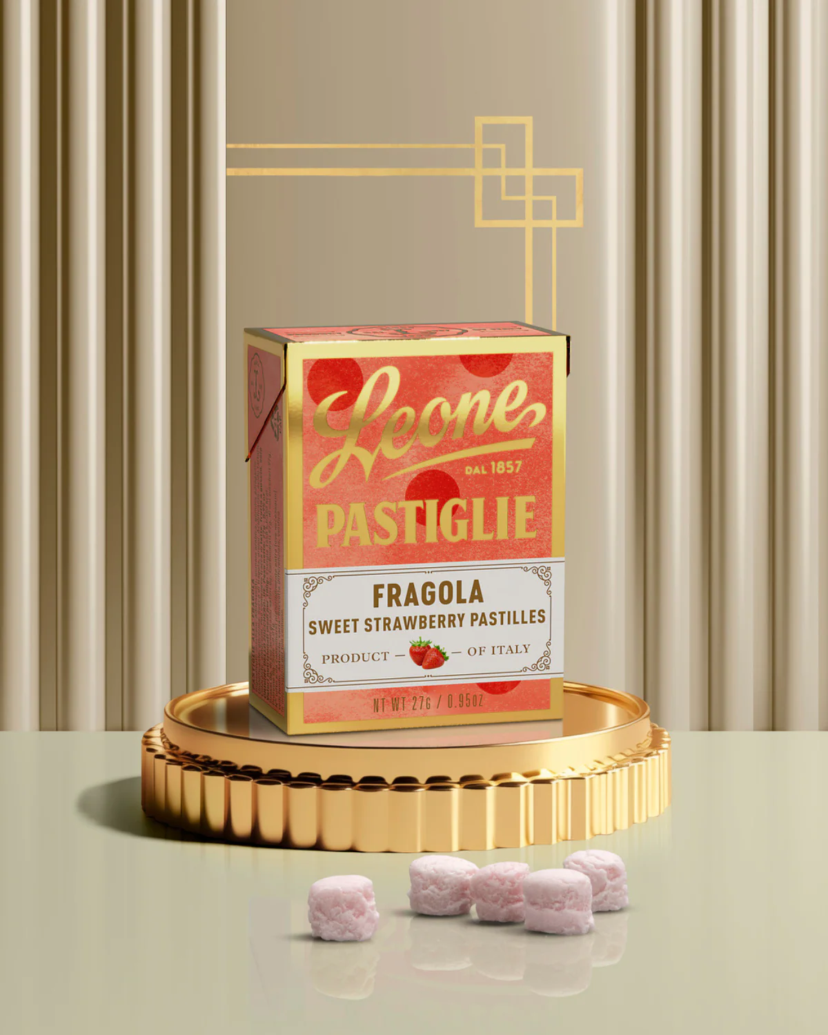 Scatoletta Pastiglie Fragola