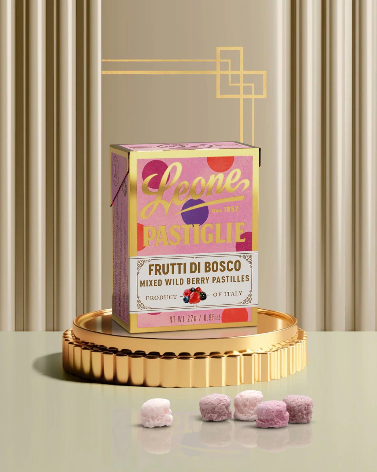 Scatoletta Pastiglie Frutti di Bosco