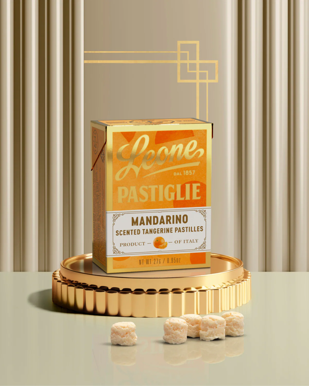 Scatoletta Pastiglie Mandarino