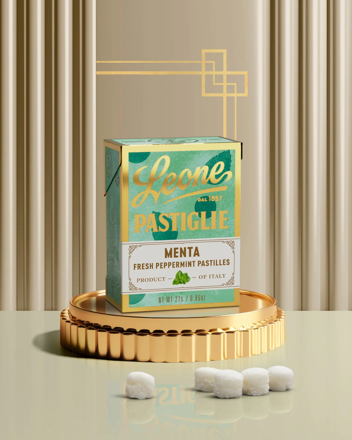 Mini espositore 18 scatolette Pastiglie Menta 27g - Image 3