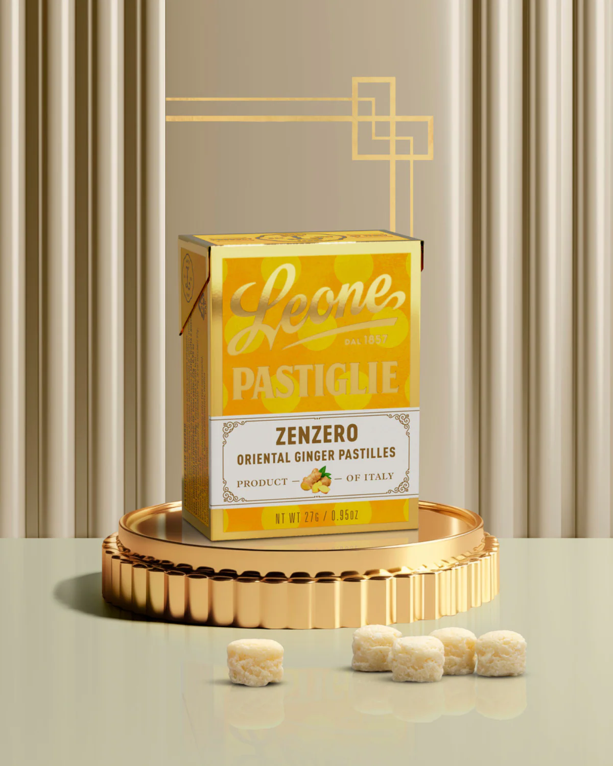 Mini espositore 18 scatolette Pastiglie Zenzero 27g - Image 3