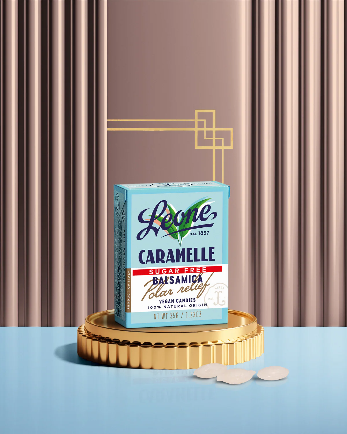 Scatoletta Caramelle Balsamiche Senza Zuccheri