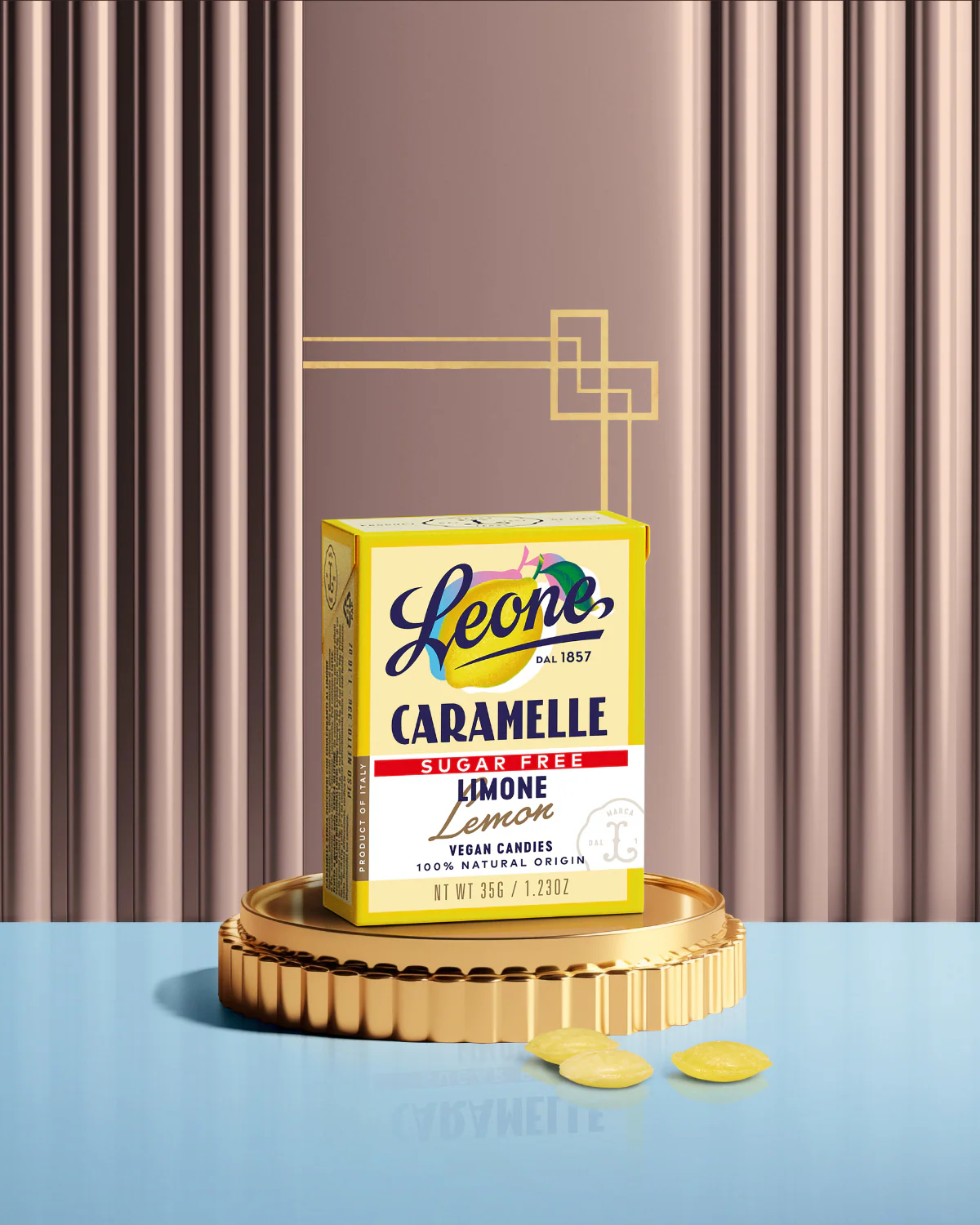 Scatoletta Caramelle Limone Senza Zuccheri